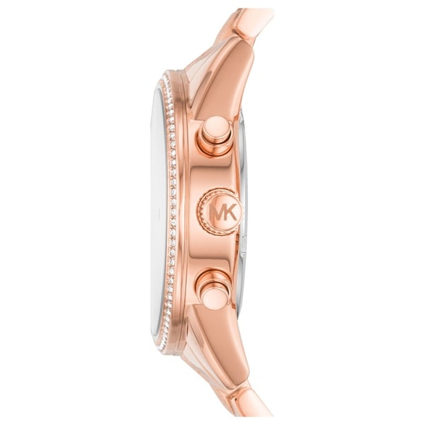 Michael Kors Ritz Chronograph Rose Gold Tone Women's Watch MK6598 - Watches of New Zealand #2