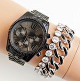 Michael Kors Chronograph Black Women's Watch MK5709 - Watches of New Zealand #5
