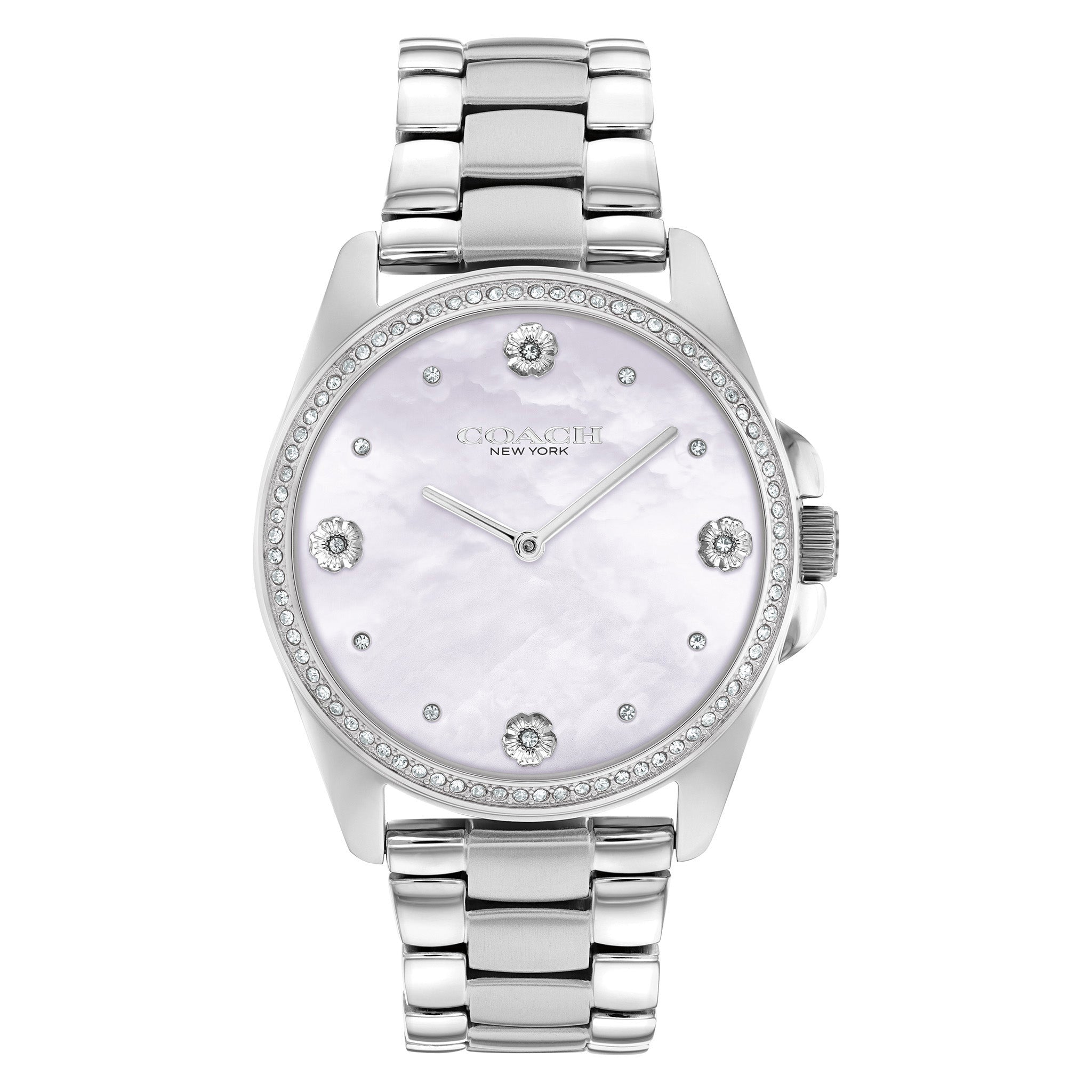 Greyson Crystal Accent with Mother-of-Pearl Dial Women's Watch -  14504108