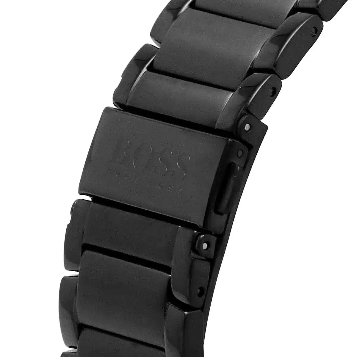 Hugo Boss Grandmaster stainless steel link bracelet with logo engraved clasp