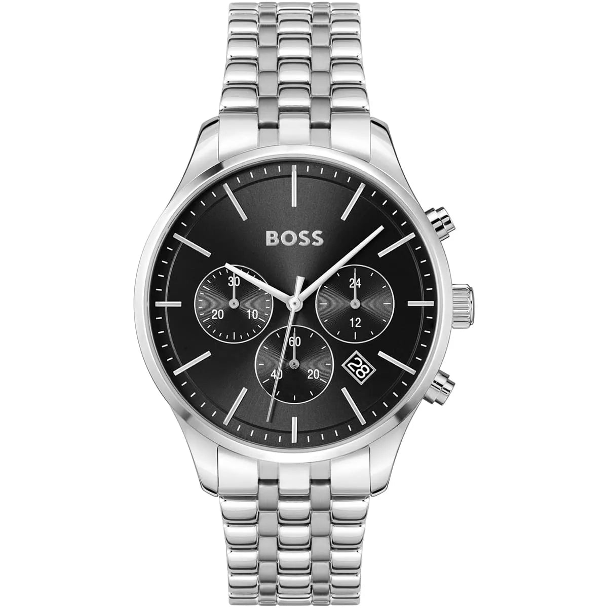 Hugo Boss Men's Chronograph P-Lux Watch with Stainless Steel Bracelet 1514157