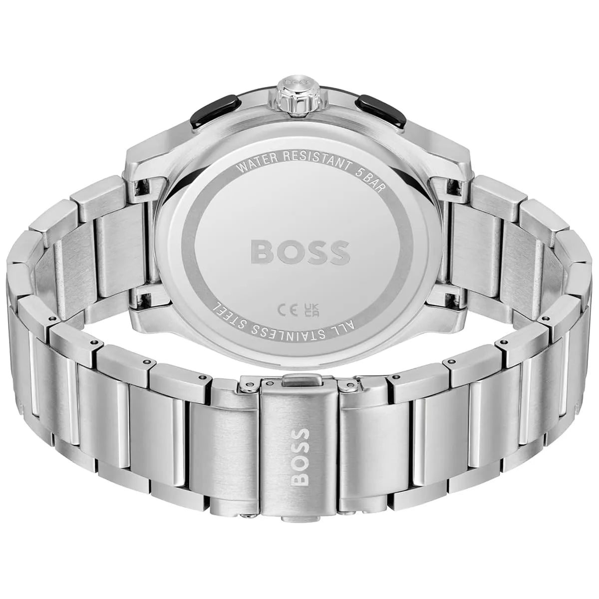 HUGO BOSS Qtz Chrono Blue Round Dial Men's Watch - 1514189