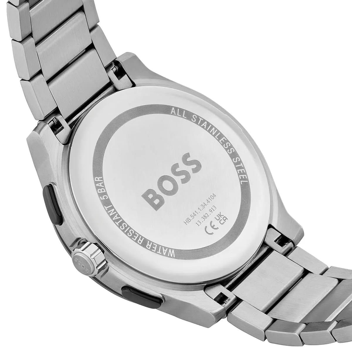 HUGO BOSS Qtz Chrono Blue Round Dial Men's Watch - 1514189