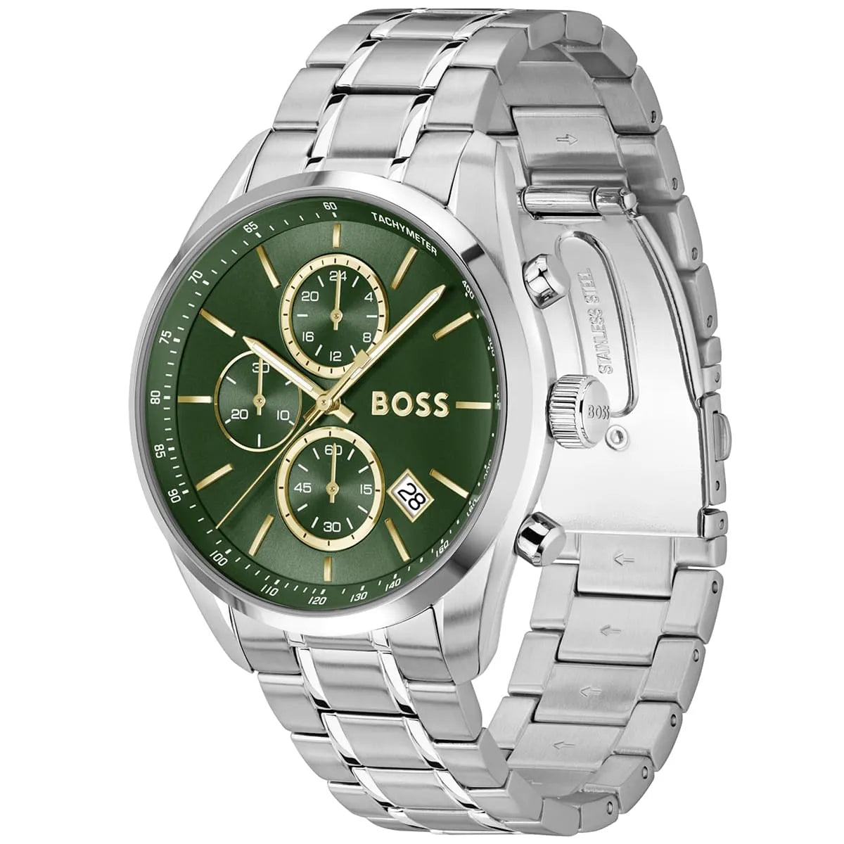 Hugo Boss Grand Prix Chronograph Bracelet Strap Men's Watch - 1514266