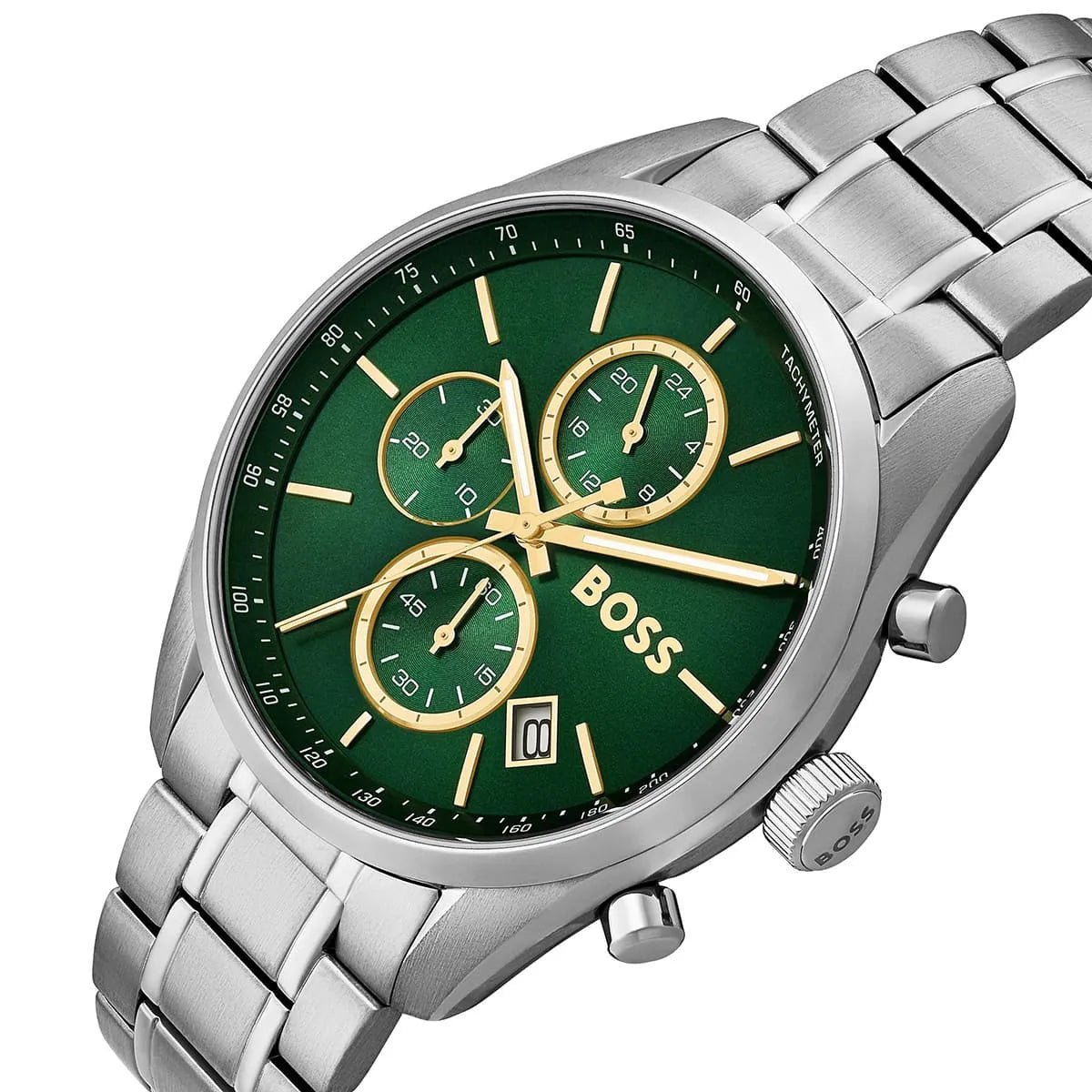 Hugo Boss Grand Prix Chronograph Bracelet Strap Men's Watch - 1514266