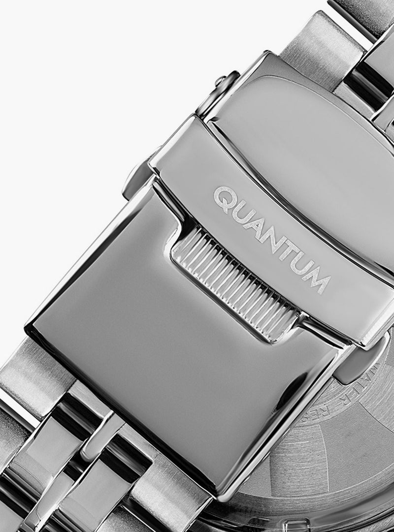 Quantum Silver Chronograph Stainless Steel Strap Men's Watch PWG930.350 - Watches of New Zealand #3
