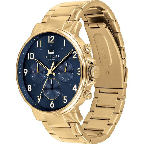 Tommy Hilfiger Multi-function Gold Steel Men's Watch 1710384 - Watches of New Zealand #2