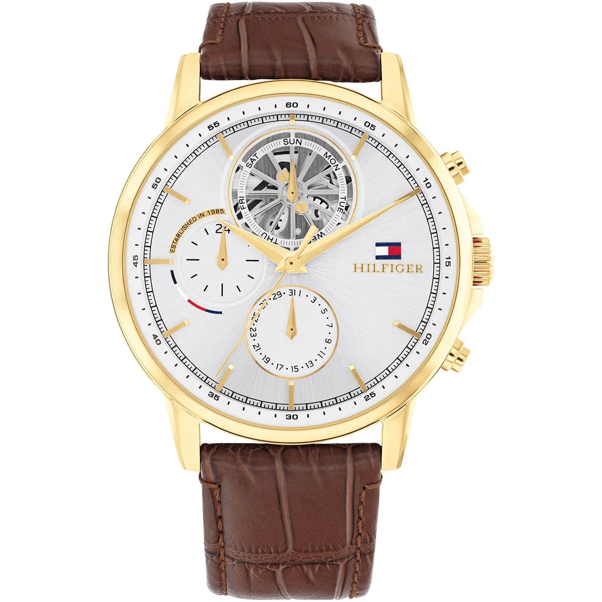 Tommy Hilfiger STANCE White Multifunction Men Watch - 1710631