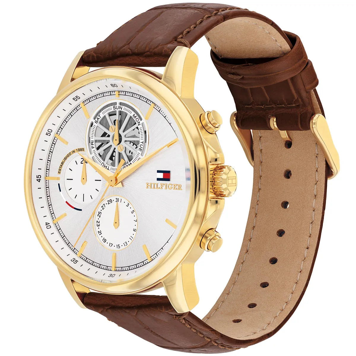 Tommy Hilfiger STANCE White Multifunction Men Watch - 1710631