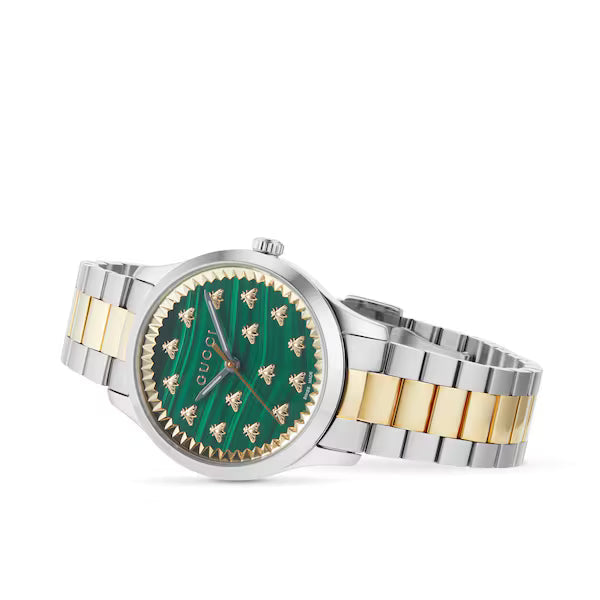 Gucci G-Timeless With Bee Motif 32mm, Women's Watch- YA1265042