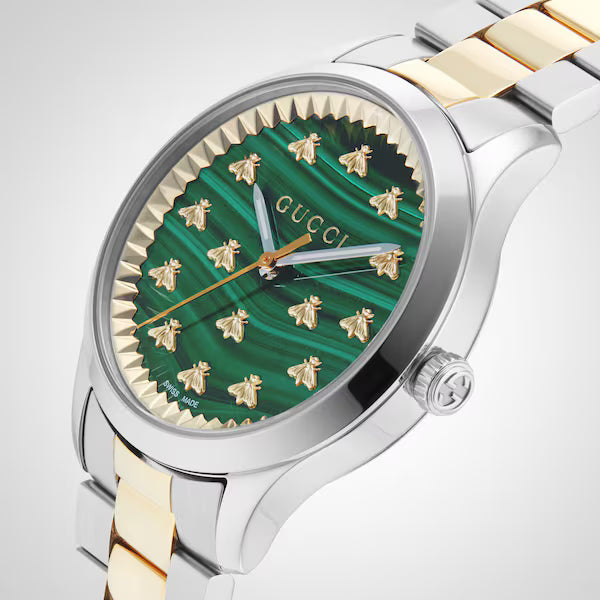 Gucci G-Timeless With Bee Motif 32mm, Women's Watch- YA1265042