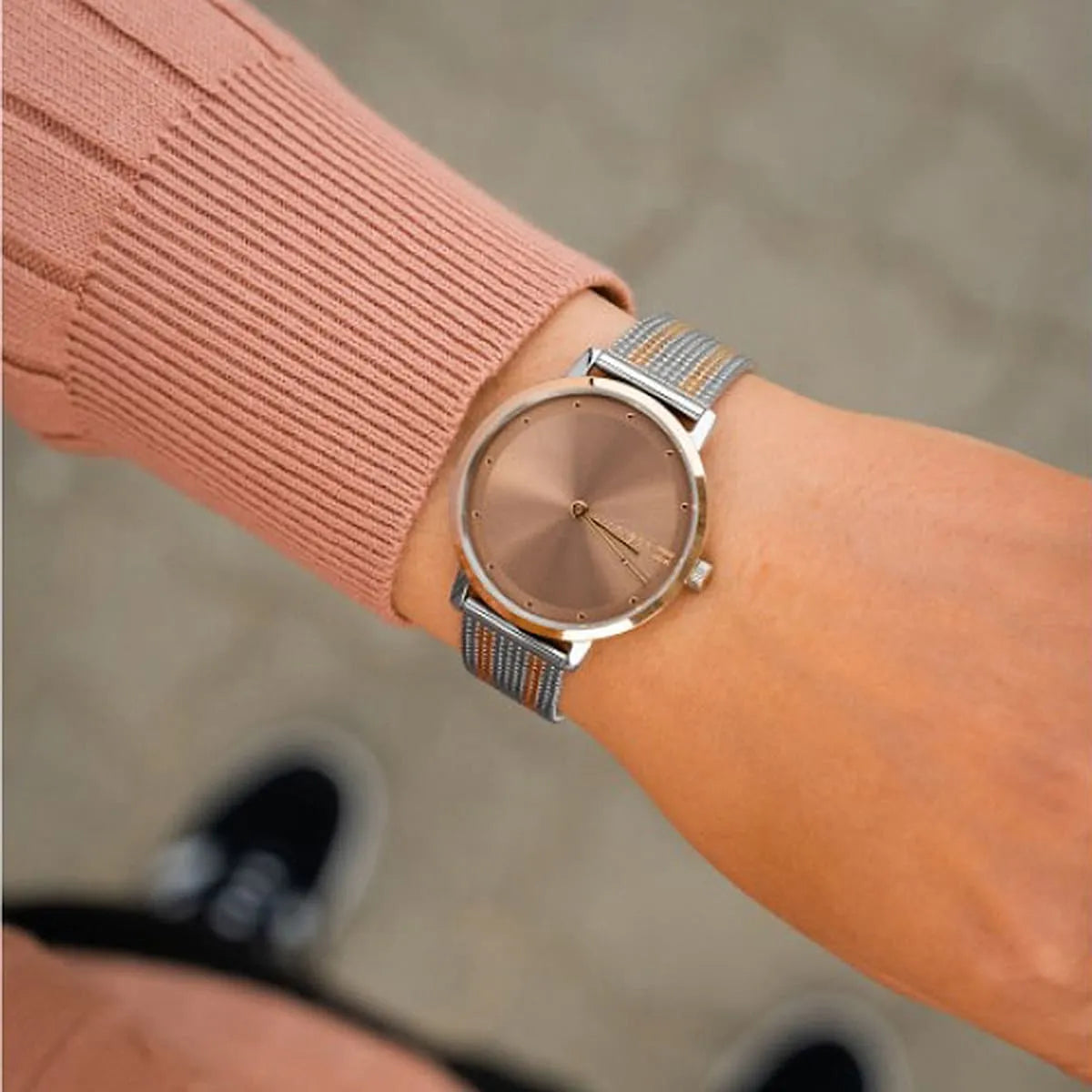 [Official Warranty] Tommy Hilfiger 1782152 Women's Taupe Brown Dial Stainless Steel Strap Watch (watch for women / jam tangan perumpuan /tommy hilfiger watch for women / women watch) 1782152 - Image 7