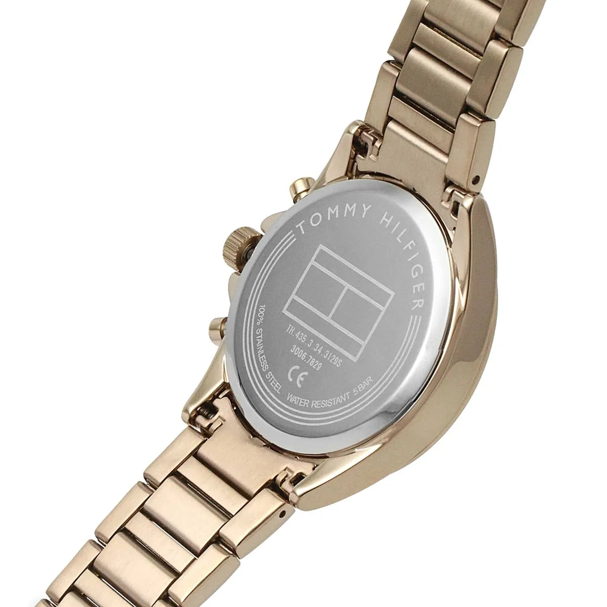 TOMMY HILFIGER KENNEDY Multifunction Steel Gold Rose Womens Watch  - 1782386