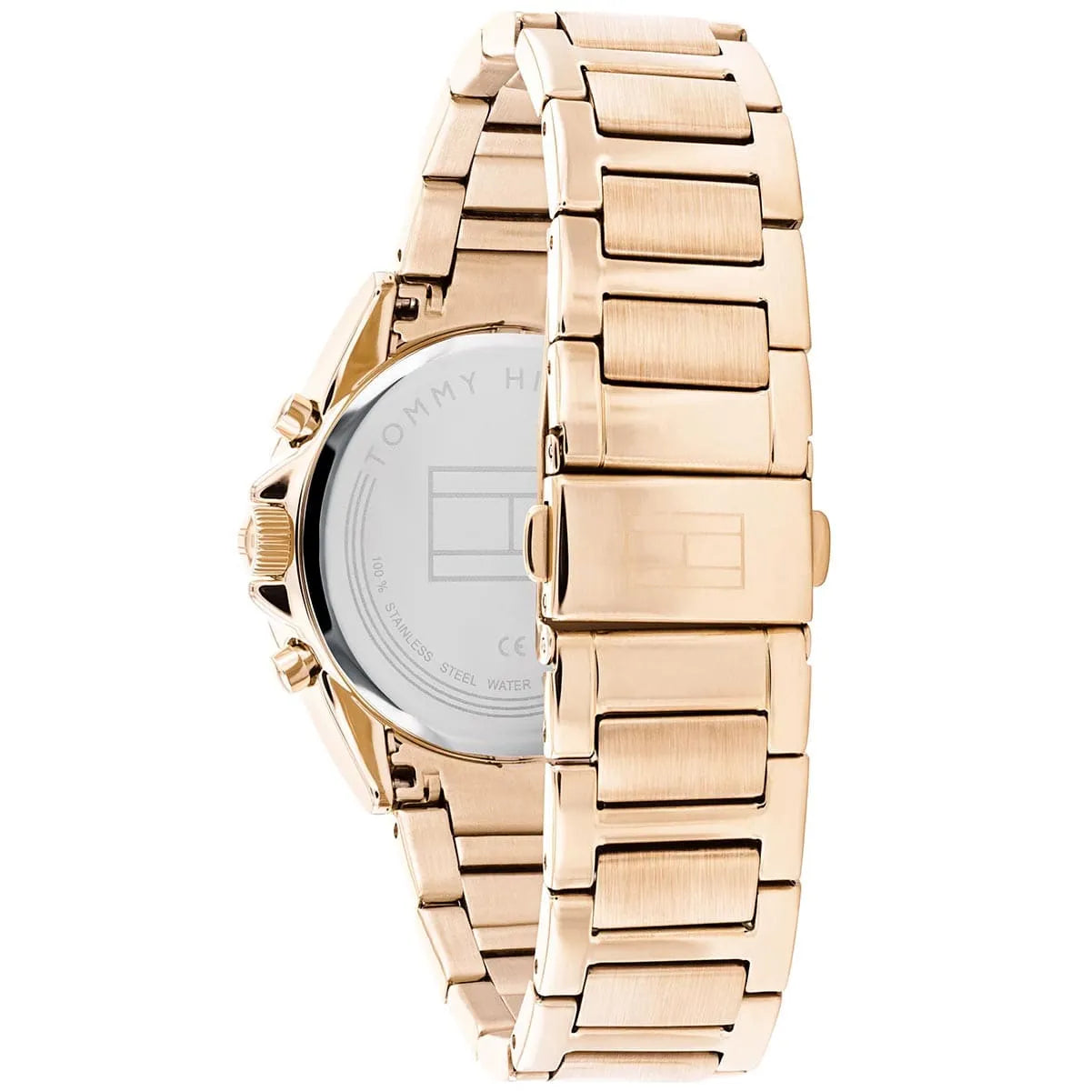 TOMMY HILFIGER KENNEDY Multifunction Steel Gold Rose Womens Watch  - 1782386