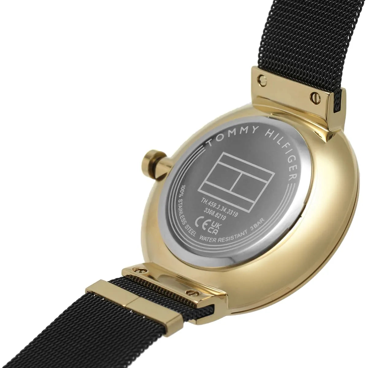 Tommy Hilfiger Black Steel Mesh Women's Watch - 1782540