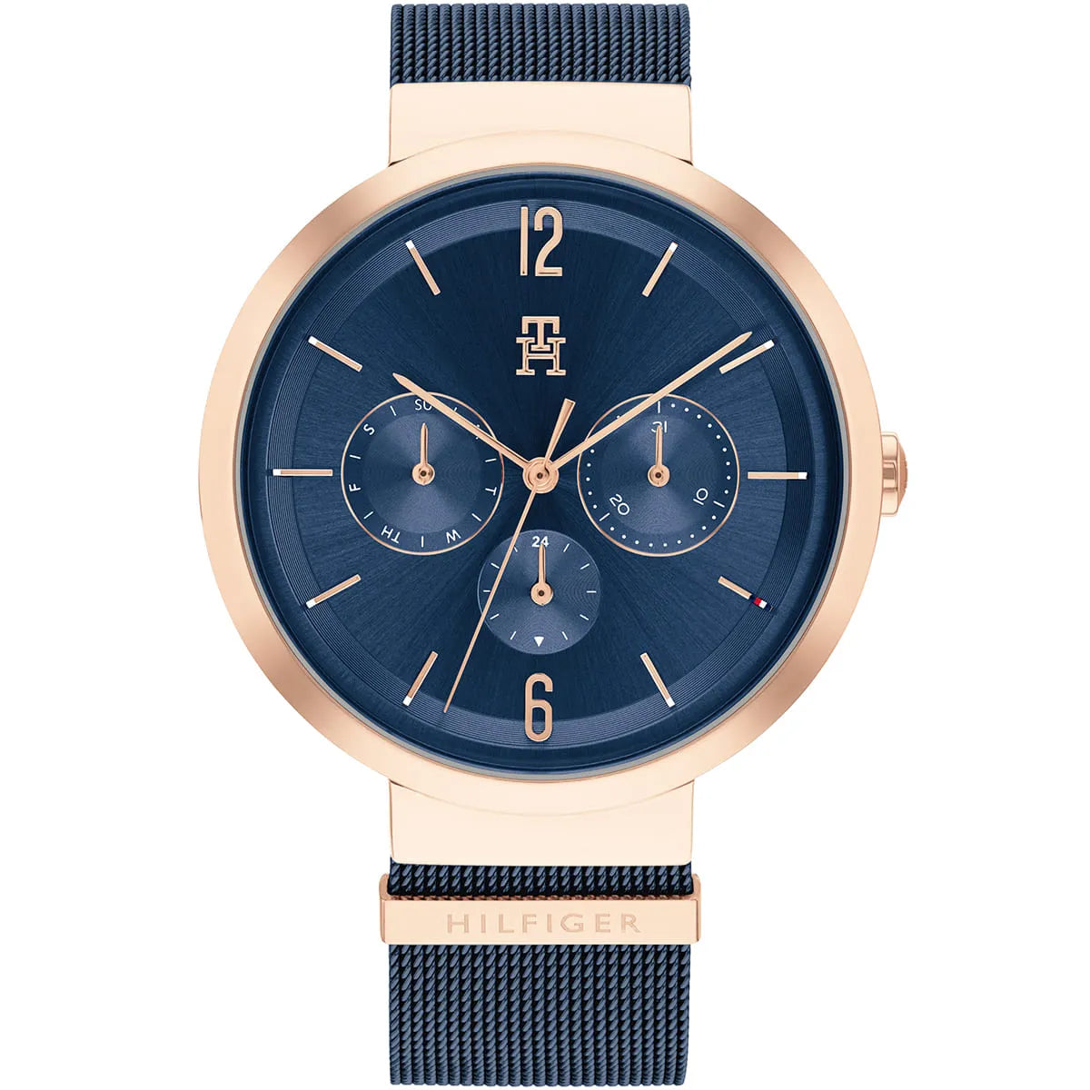 Tommy Hilfiger Blue Steel Mesh Women's Watch - 1782541