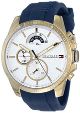 Tommy Hilfiger Quartz Analog White Dial 48mm Men’s Watch  1791353 - Watches of New Zealand