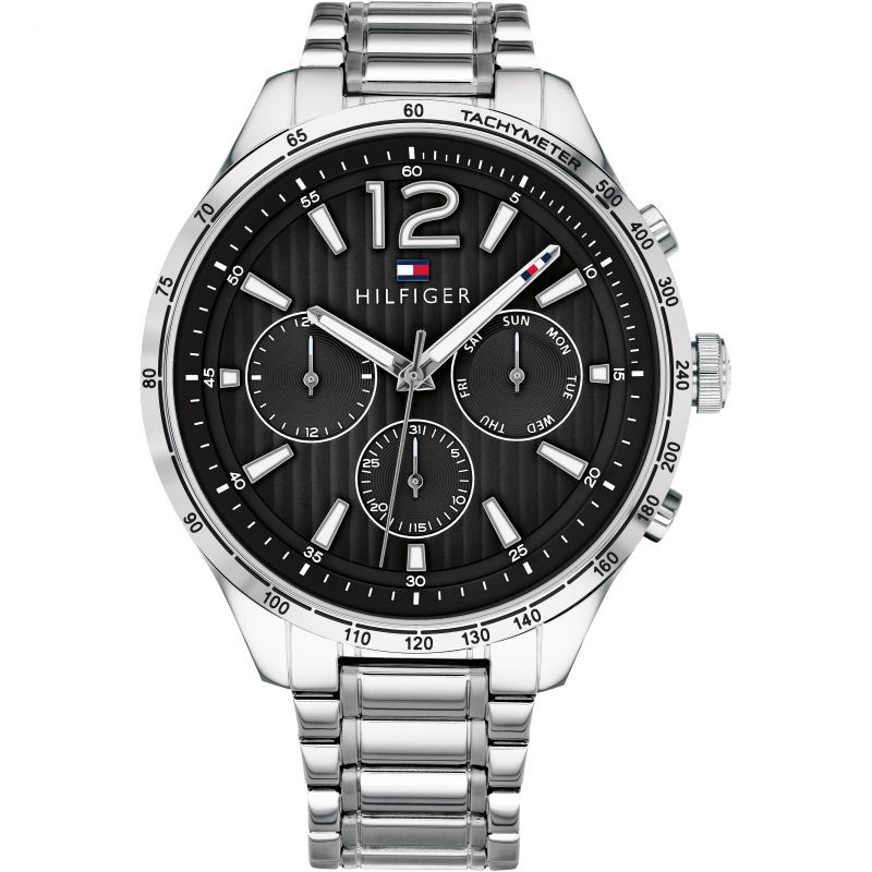 Tommy Hilfiger Gavin Chronograph Black Dial Men's Watch  1791469 - Watches of New Zealand