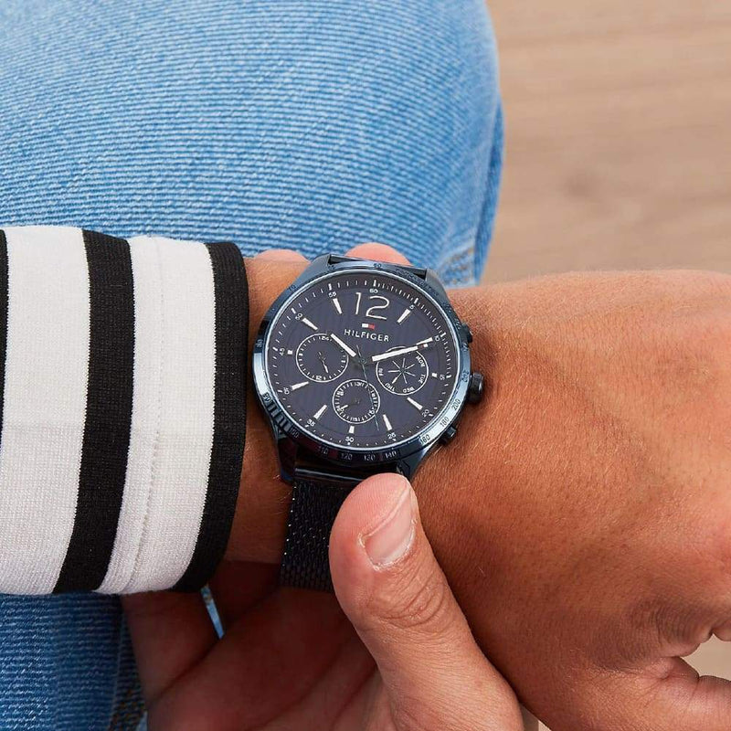 Tommy Hilfiger Blue Chronograph Men's Watch 1791471 - Watches of New Zealand #4