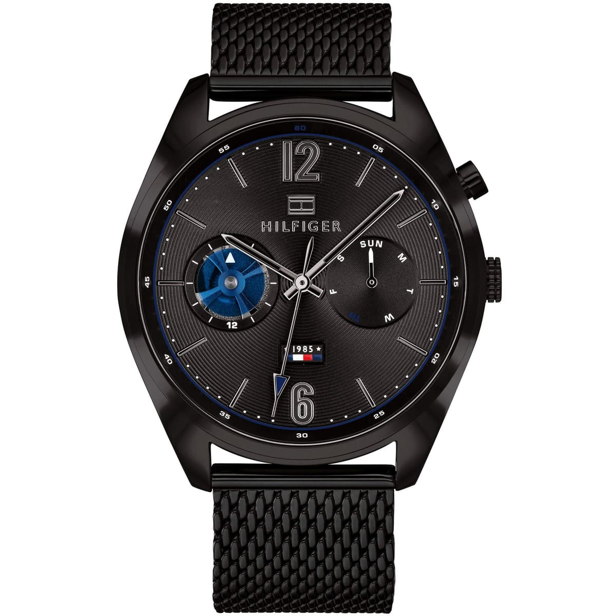 Tommy Hilfiger Deacan Black Dial Men's Watch - 1791547