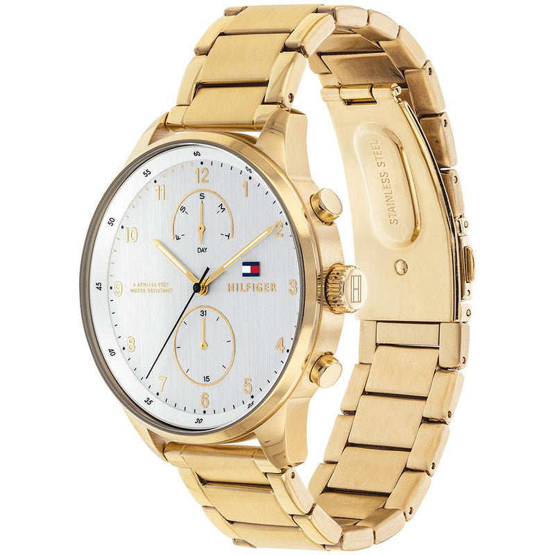 Tommy Hilfiger Stainless Steel Golden Strap Men's Watch 1791576 - Watches of New Zealand #3