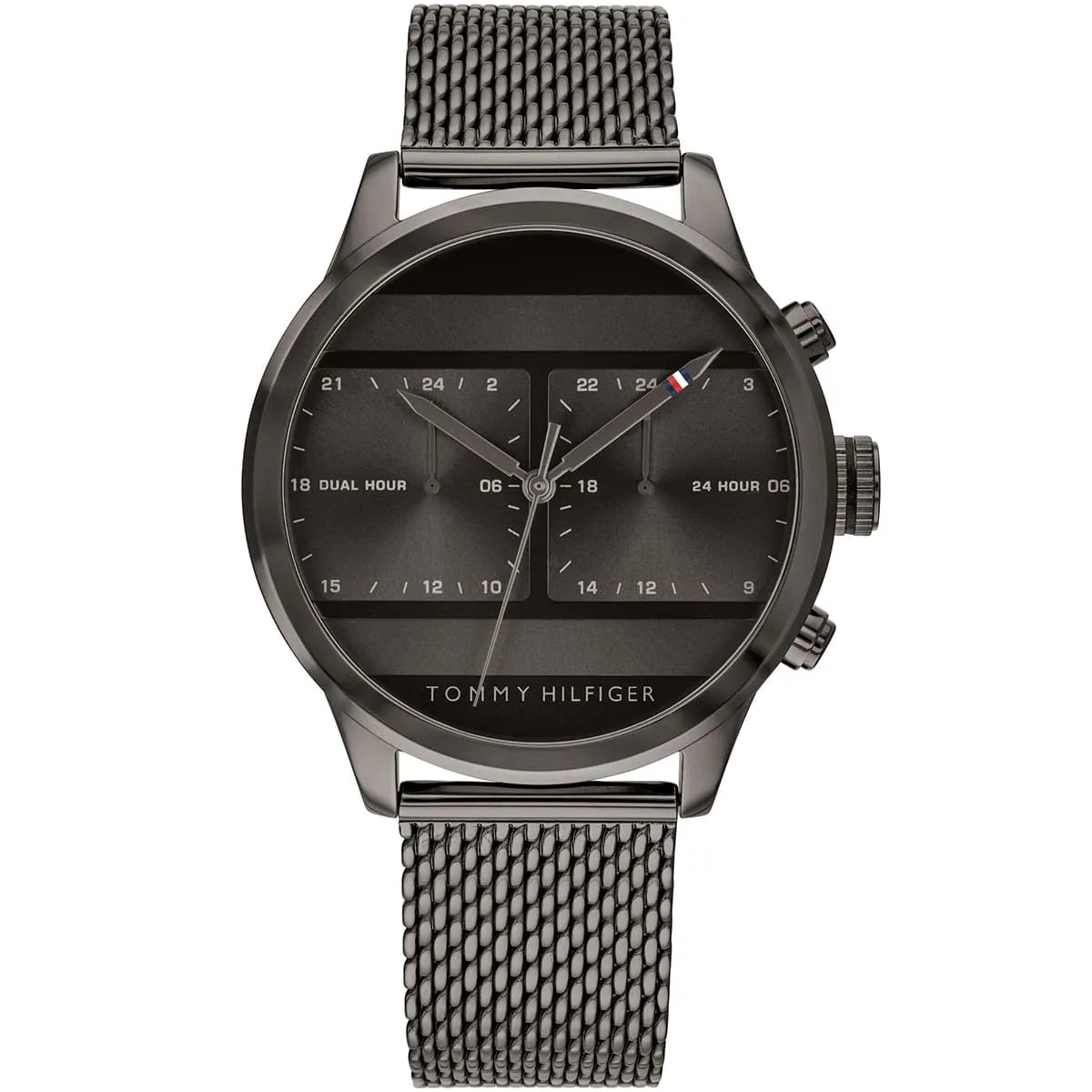 Tommy Hilfiger Analog Grey Dial Men's Watch - 1791597