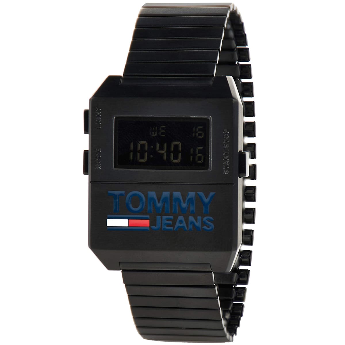 Tommy Hilfiger Digital Stainless Steel Black Dial 32mm Men's Watch 1791671