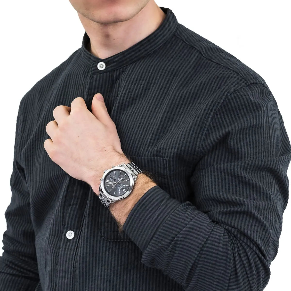 Tommy Hilfiger Ashton Chronograph Grey Dial Men's Watch - 1791737