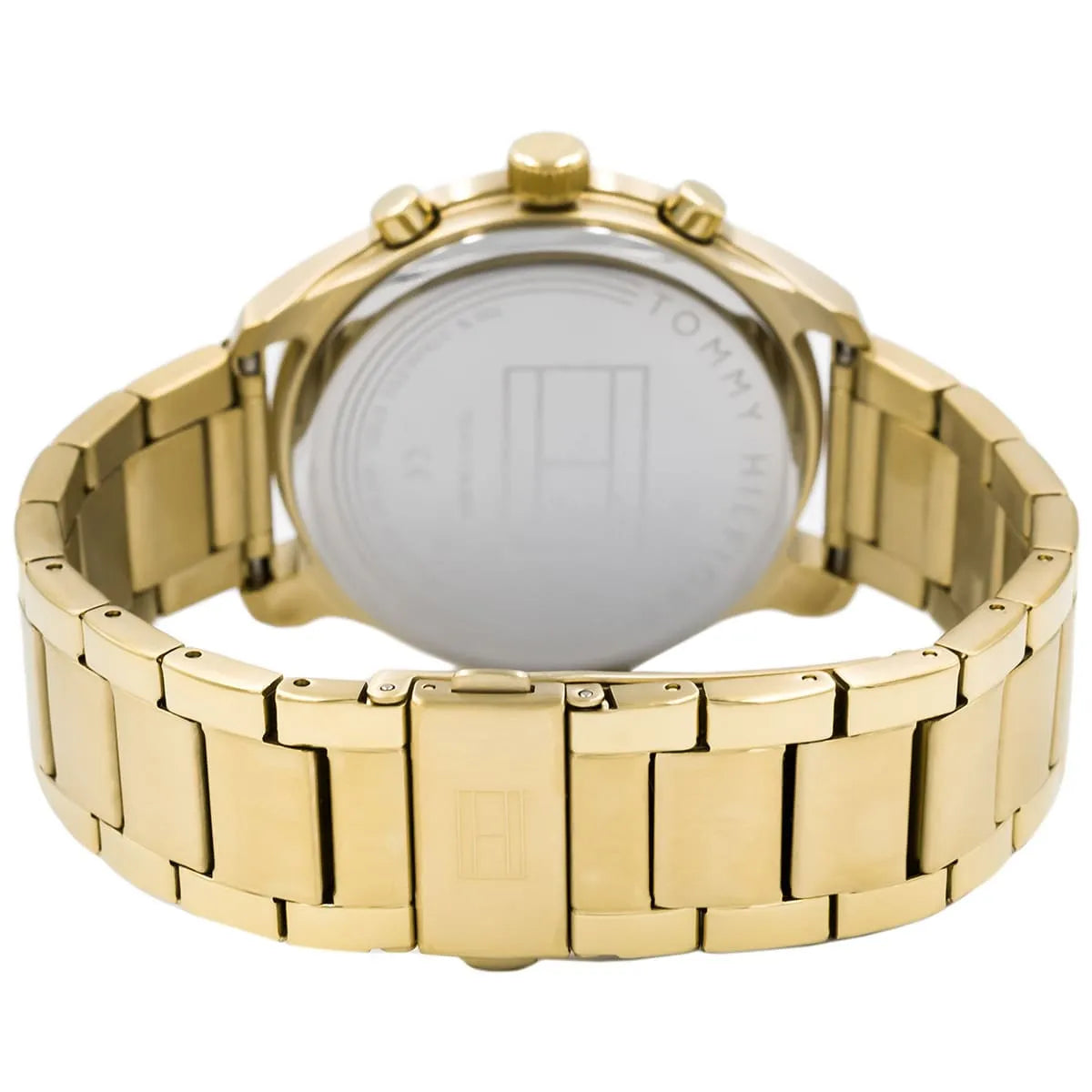 Tommy Hilfiger Gold Steel Multi-function Men's Watch - 1791783