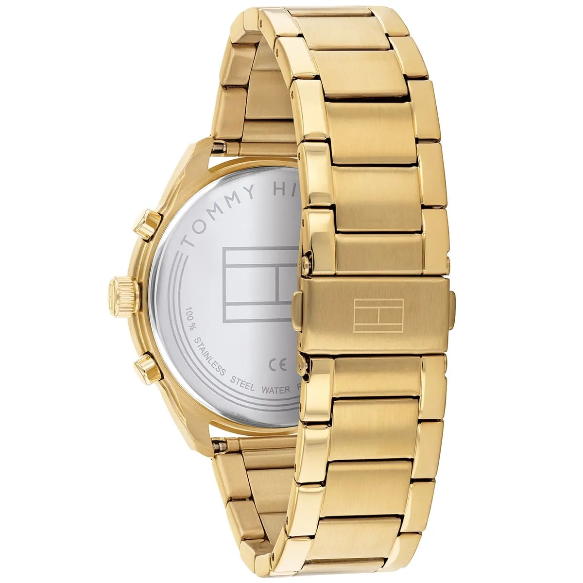 Tommy Hilfiger Gold Steel Multi-function Men's Watch - 1791783