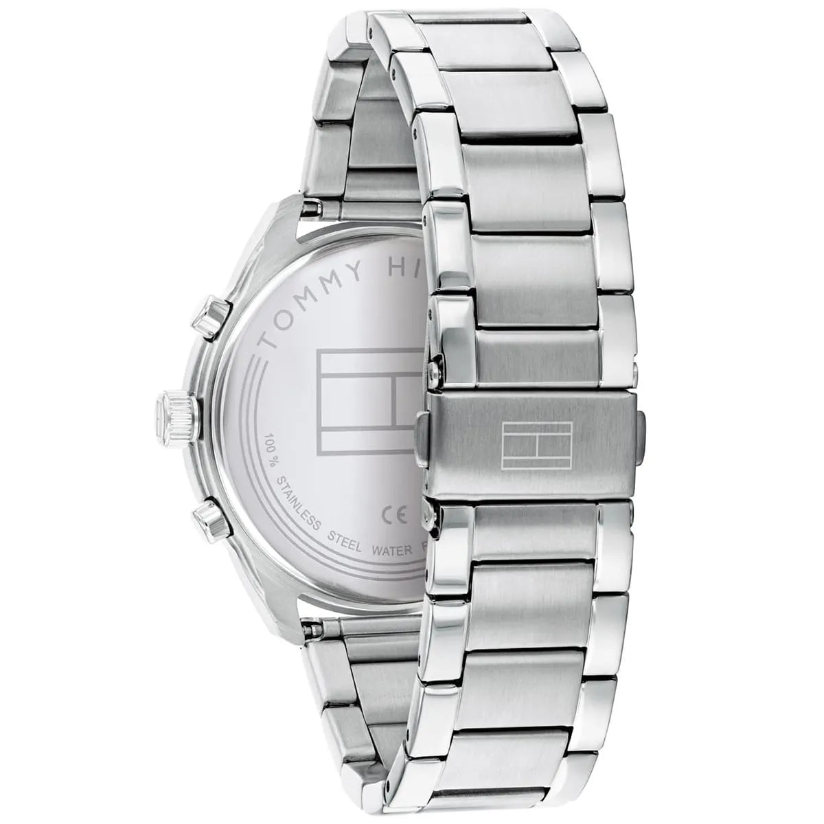 Tommy Hilfiger Patrick watch stainless steel bracelet and band detail
