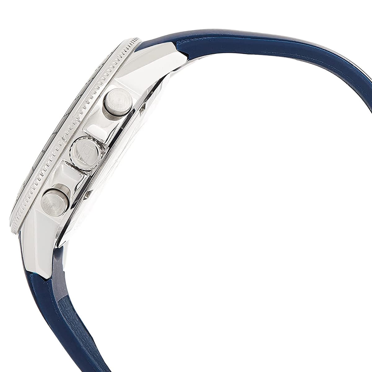 Tommy Hilfiger Quartz Blue Silicone Strap Blue Dial 45mm Men's Watch - 1791859