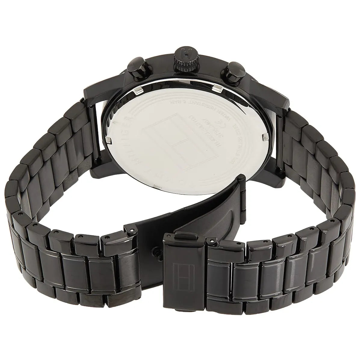 Tommy Hilfiger Sullivan Black Stainless Steel Multifunction Men's Watch - 1791879