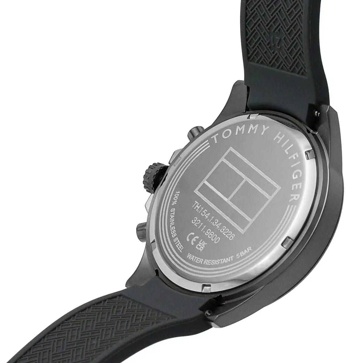 Tommy Hilfiger Max Grey & White Chronograph Mens Watch - 1791972