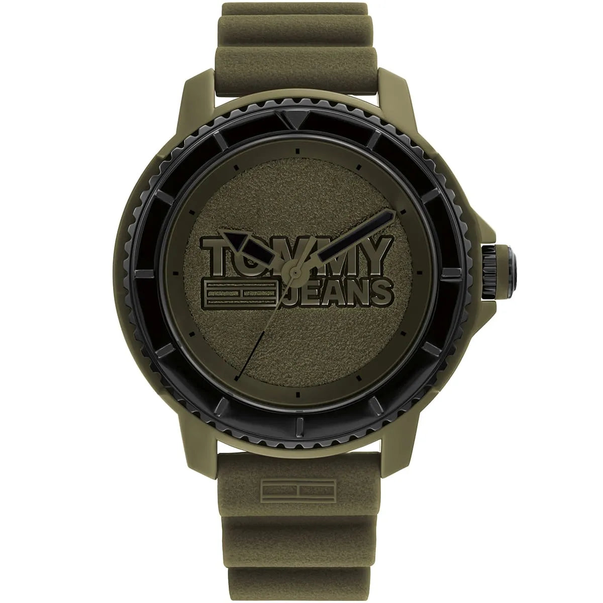 Tommy Hilfiger Tokyo Green Dial and Silicone Strap Men's Watch - 1792002