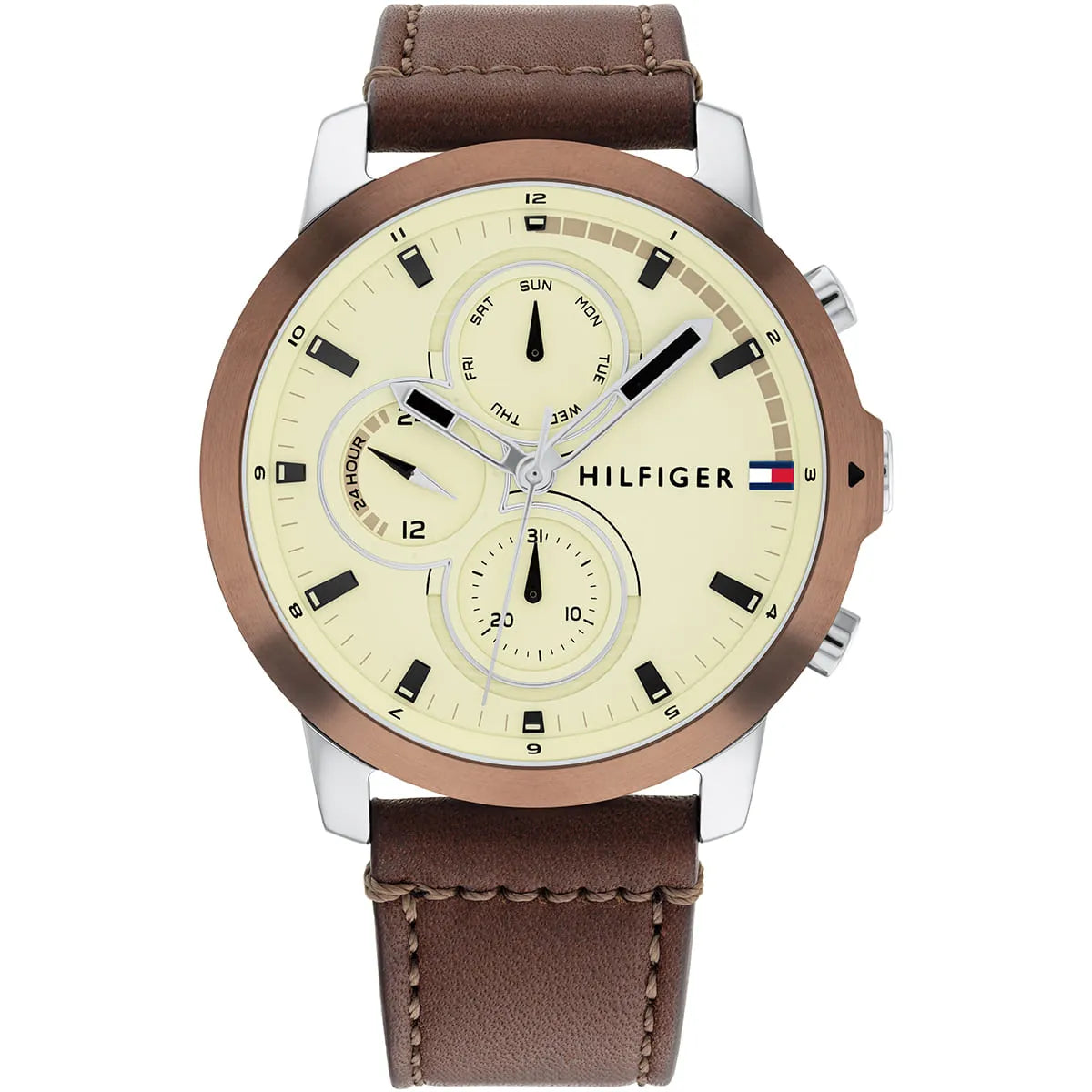 Tommy Hilfiger Analogue Quartz with Silicone Strap Men's Watch - 1792053