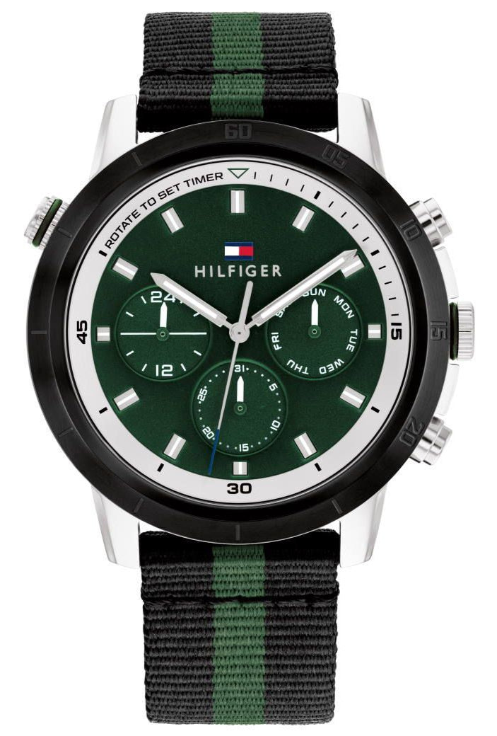 Tommy Hilfiger Troy Green Men's Watch - 1792107