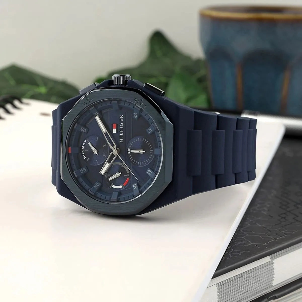 Tommy Hilfiger Neo with Blue Dial Mens Watch - 1792122