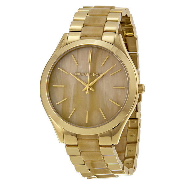 Michael Kors Slim Runway All Gold Ladies Watch  MK4285 - Watches of New Zealand