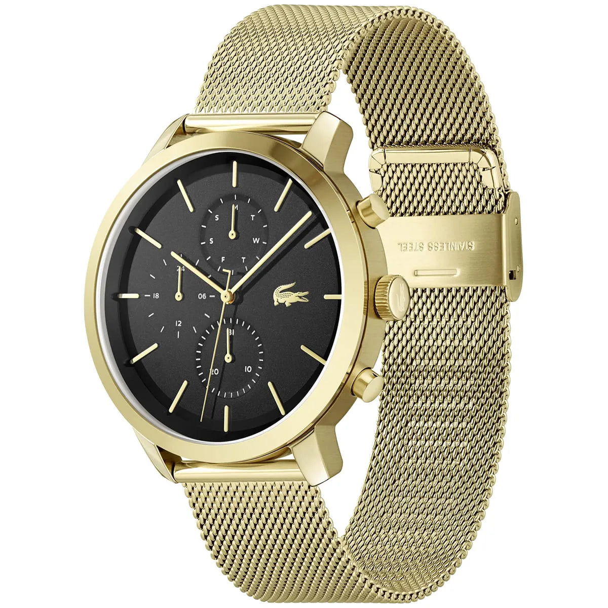 Lacoste Replay Cronograph Black Dial Mens Watch 2011195