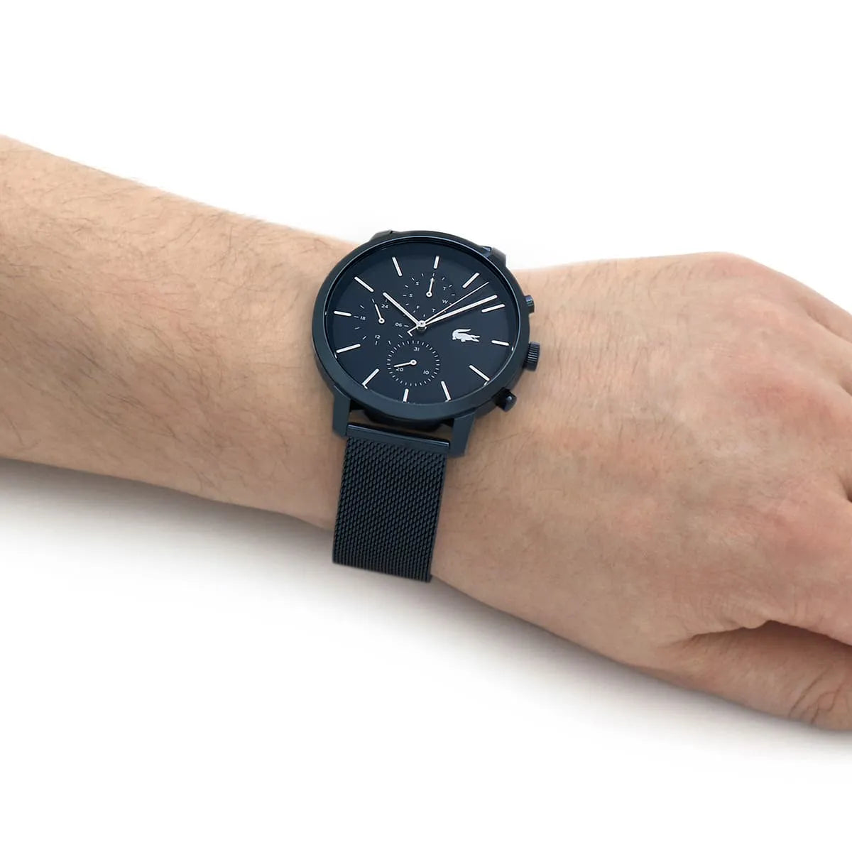 Lacoste Vibrant Blue with Day and Date Display Men's Watch 2011196