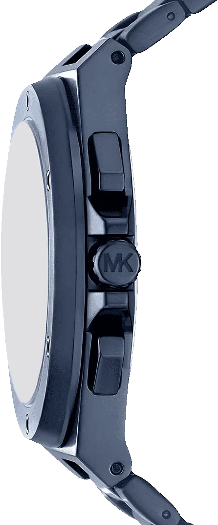 Michael Kors Oversized Lennox Blue-Tone Watch - MKO1235
