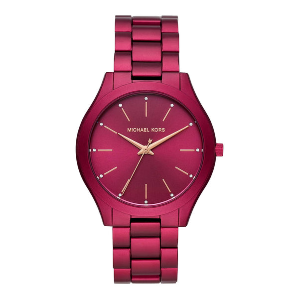 Michael Kors Slim Runway Pink Women's Watch  MK4505 - Watches of New Zealand