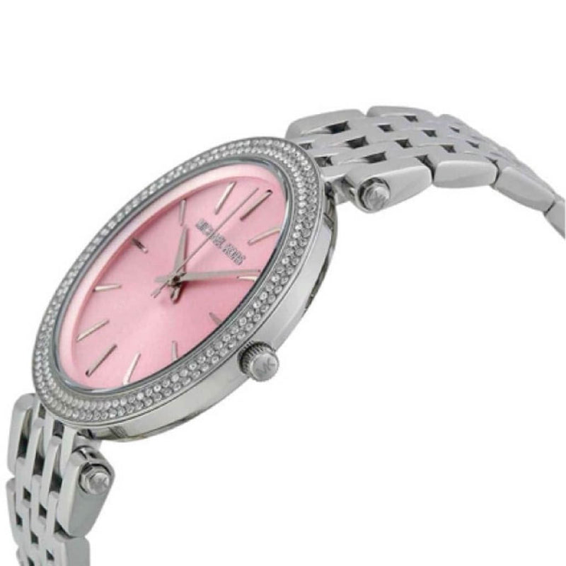 Michael Kors Darci Crystal Paved Pink Dial Ladies Watch MK3352 - Watches of New Zealand #4