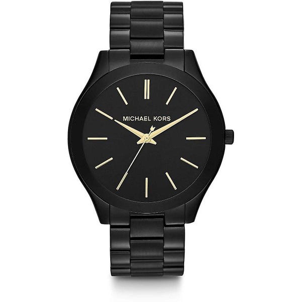 Michael Kors Slim Runway Black Ion-plated Unisex Watch  MK3221 - Watches of New Zealand