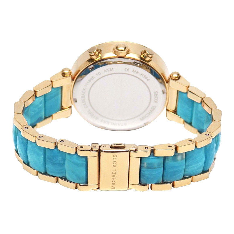 Michael Kors Parker Gold Tone Women's Watch MK6364 - Watches of New Zealand #3