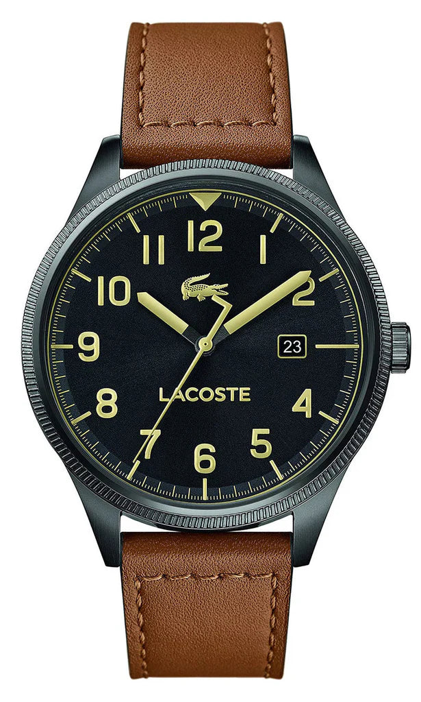 Lacoste Continental Black Analogue Men Watch - 2011021