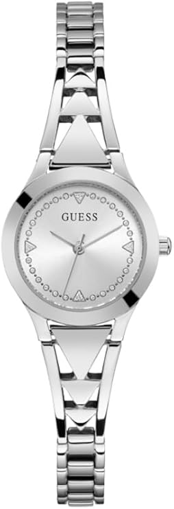 Guess Gb Tessa Silver Tone Round Dial Quartz Analog Women Watch - GW0609L1