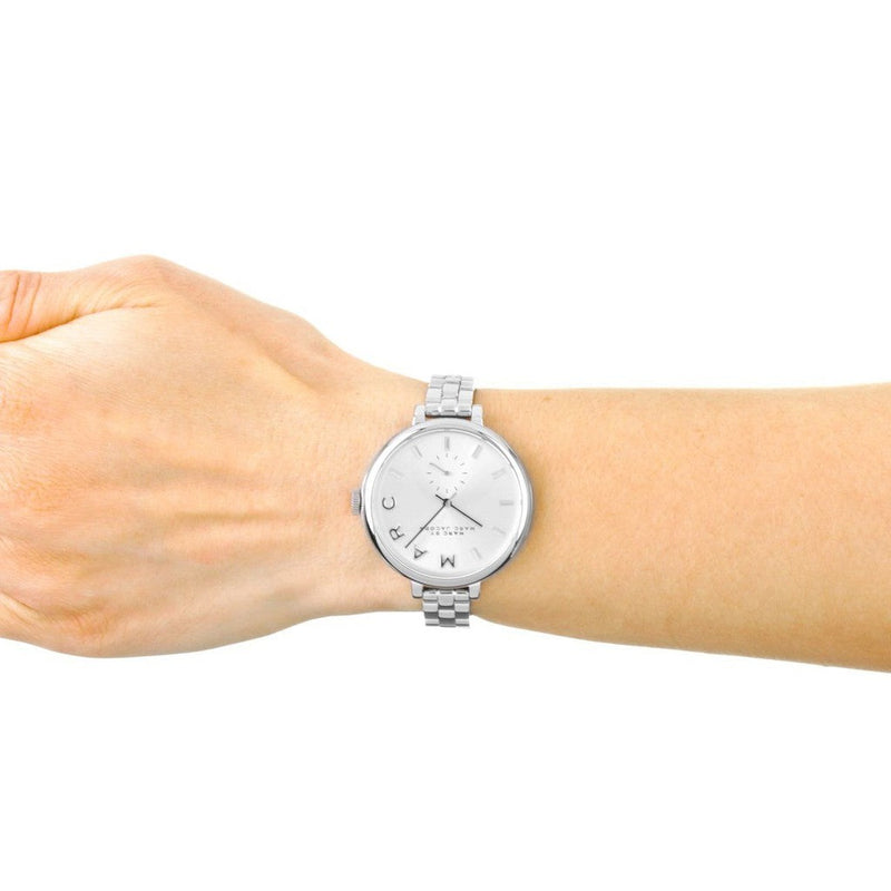 Marc Jacobs Sally Silver Dial 36mm Ladies Watch MBM3362 - Watches of New Zealand #4