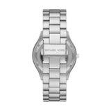 Michael Kors Slim Runway Silver Unisex Watch MK4502 - Watches of New Zealand #3